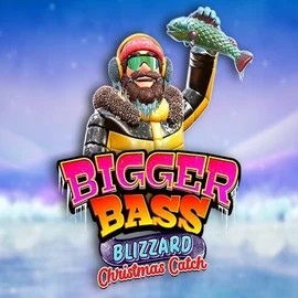 Bigger Bass Blizzard Christmas Catch casino game by Pragmatic Play – featured logo at Lizaro Casino