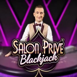Blackjack Salon Privé online game logo by Ezugi on lizaroaplikacja.com