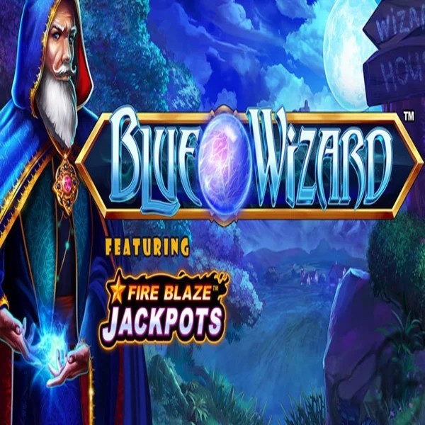 Try Blue Wizard Fire Blaze Jackpots slot by Rarestone Gaming on lizaroaplikacja.com – logo image