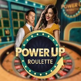 PowerUP Roulette logo – Live Casino by Pragmatic Play at Lizaro Casino