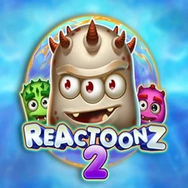 Reactoonz 2 logo by Play'n GO Lizaro Casino