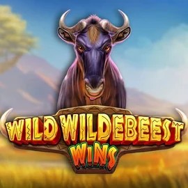 Wild Wildebeest Wins slot logo by Pragmatic Play at Lizaro Casino